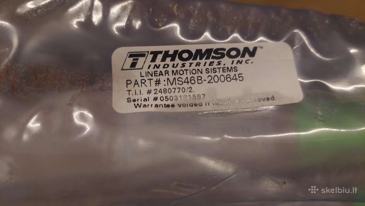 Linijė pavara Thomson Ms46b-200645 - nuotraukos Nr. 2