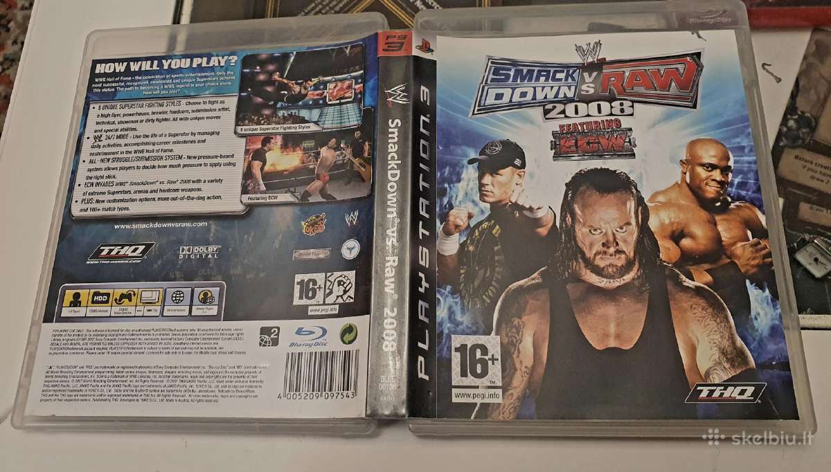 Wwe Smackdown vs. Raw 2008 Playstation 3