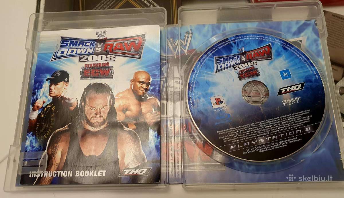 Wwe Smackdown vs. Raw 2008 Playstation 3 - nuotraukos Nr. 2