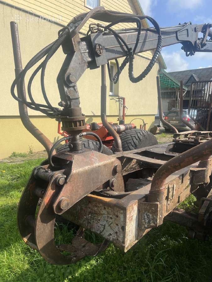Miško traktorius mtz 952 su priekaba - nuotraukos Nr. 4