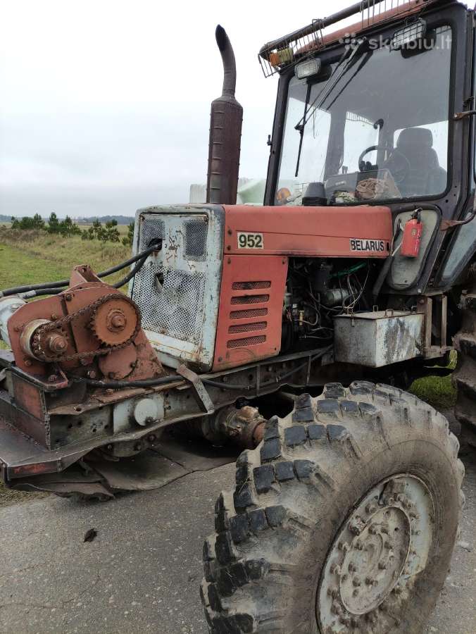 Miško traktorius mtz 952 su priekaba - nuotraukos Nr. 15