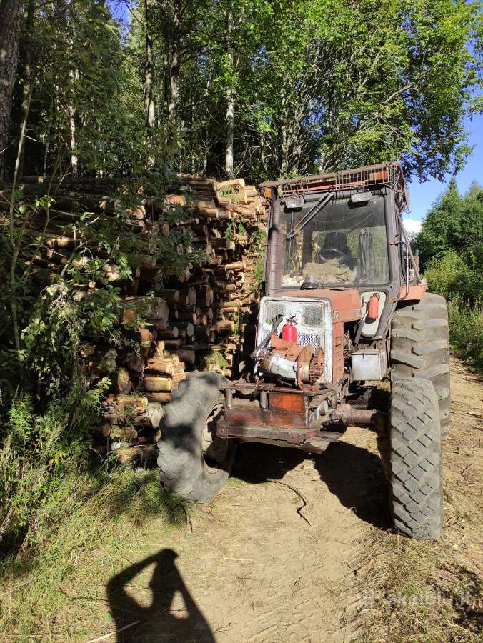 Miško traktorius mtz 952 su priekaba - nuotraukos Nr. 18