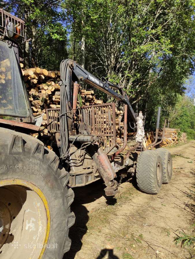Miško traktorius mtz 952 su priekaba - nuotraukos Nr. 19