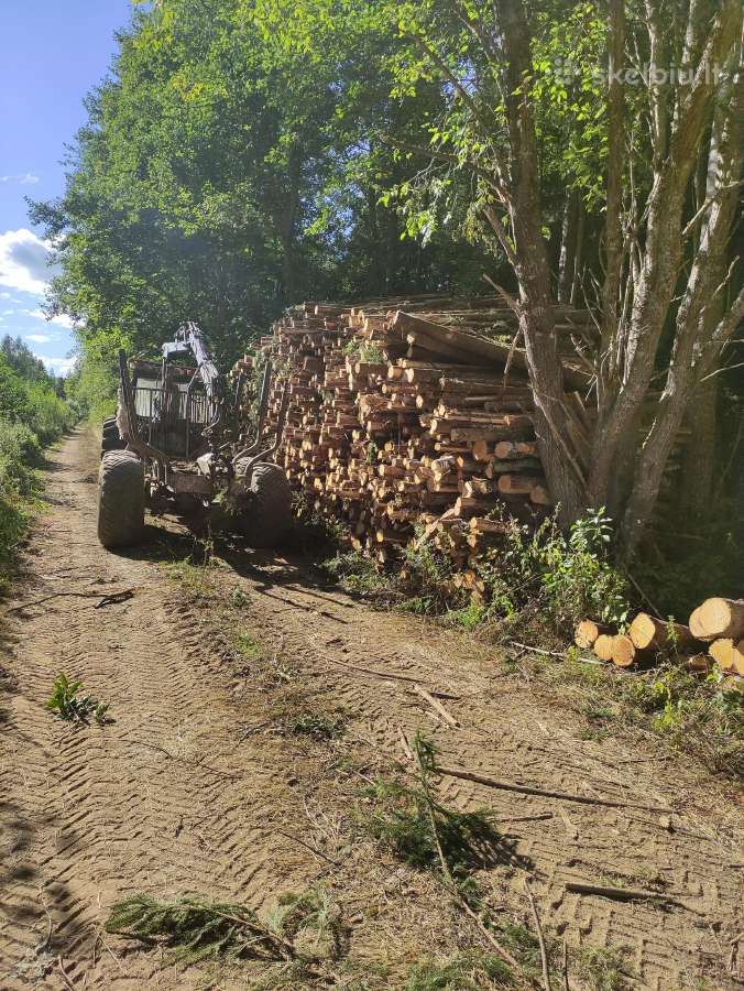 Miško traktorius mtz 952 su priekaba - nuotraukos Nr. 20