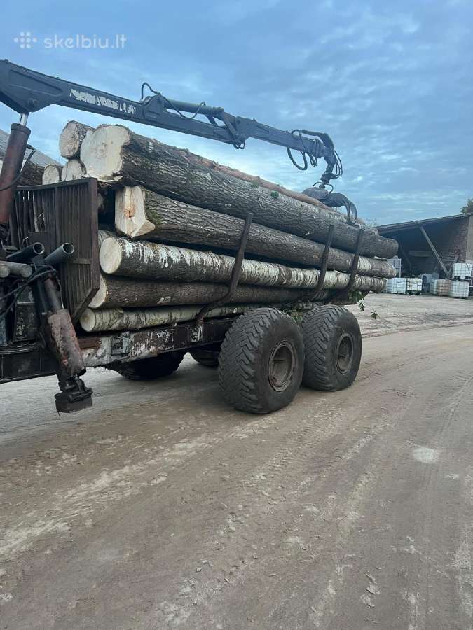 Miško traktorius mtz 952 su priekaba - nuotraukos Nr. 22