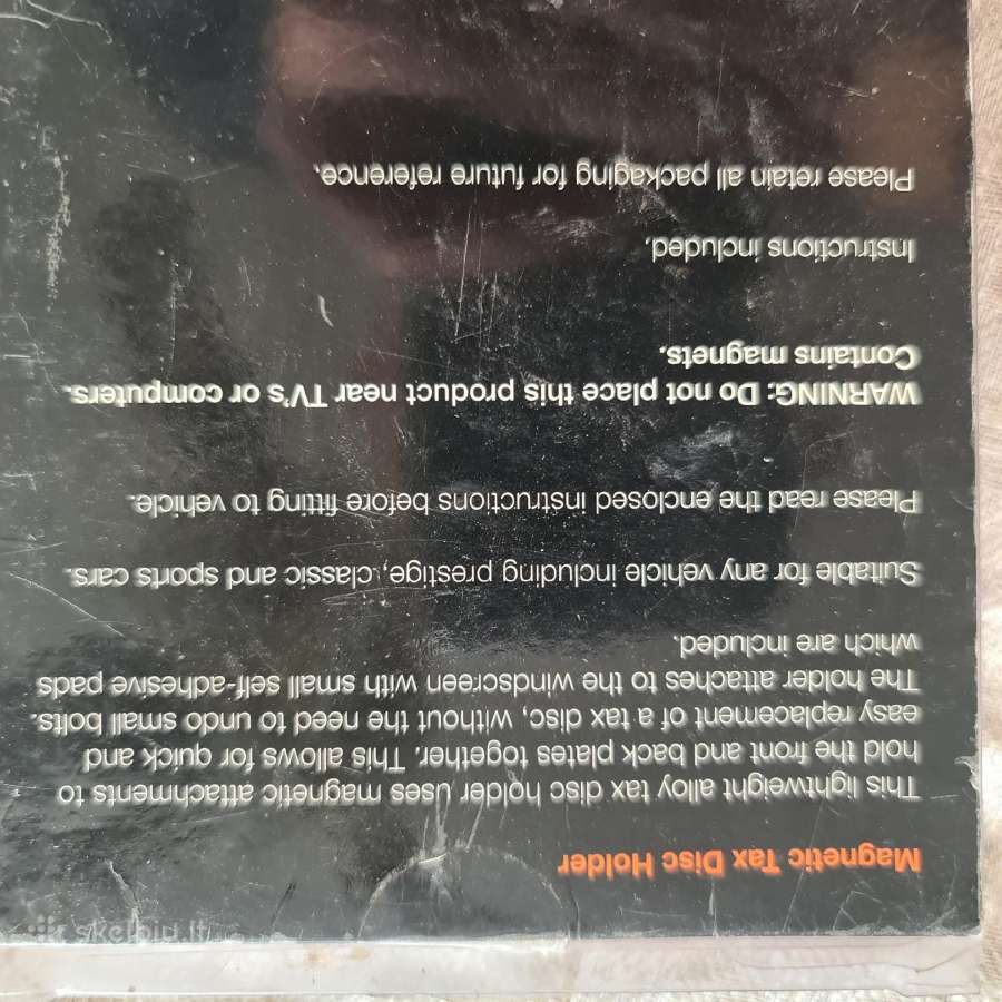 Magnetine apdaila kuro bakui-odometrui papuošti - nuotraukos Nr. 3
