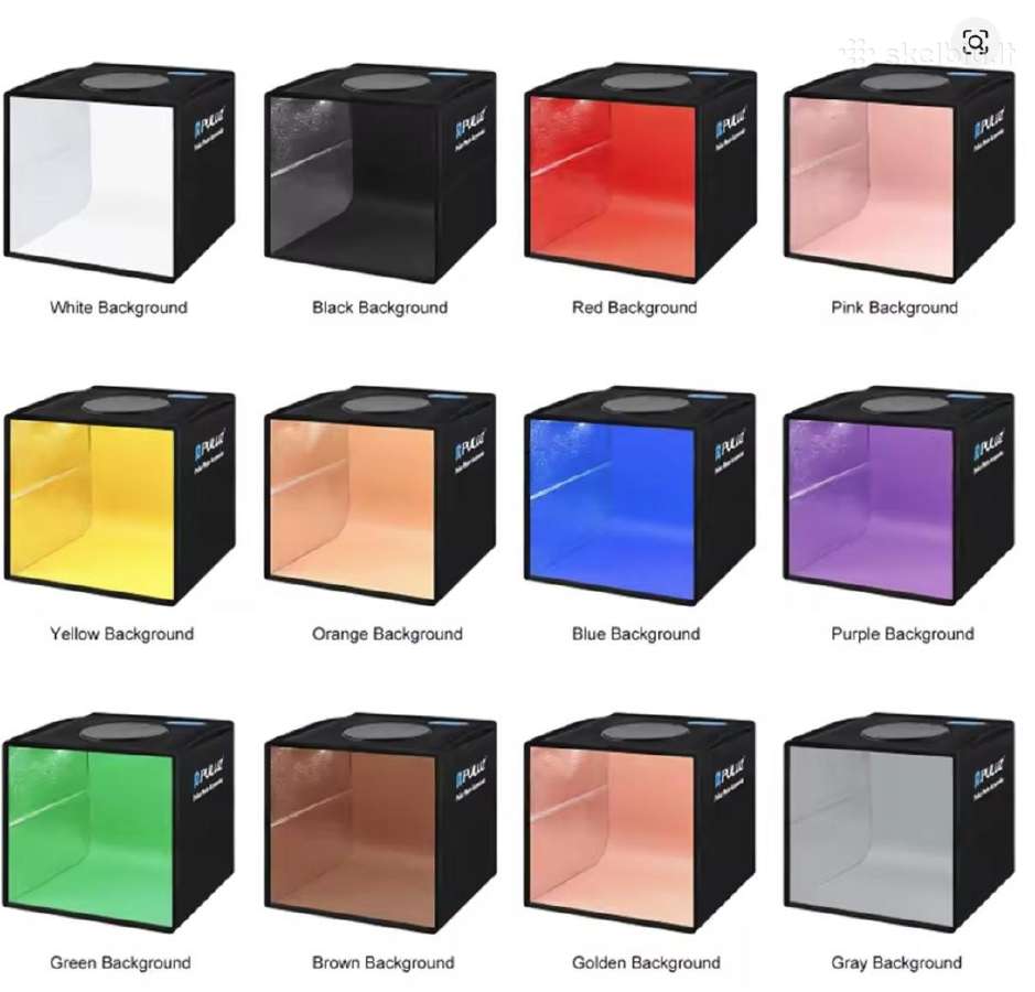 Soft Box 12 Colors Backdrops 245 * 245 * 245mm - nuotraukos Nr. 3