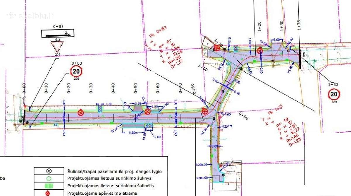 Kelių, gatvių statinių, nuovažų projektavimas - nuotraukos Nr. 3