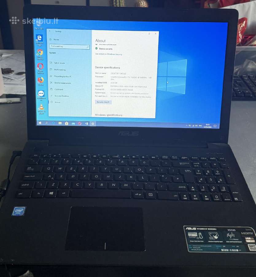 Asus x553s visas arba dalimis