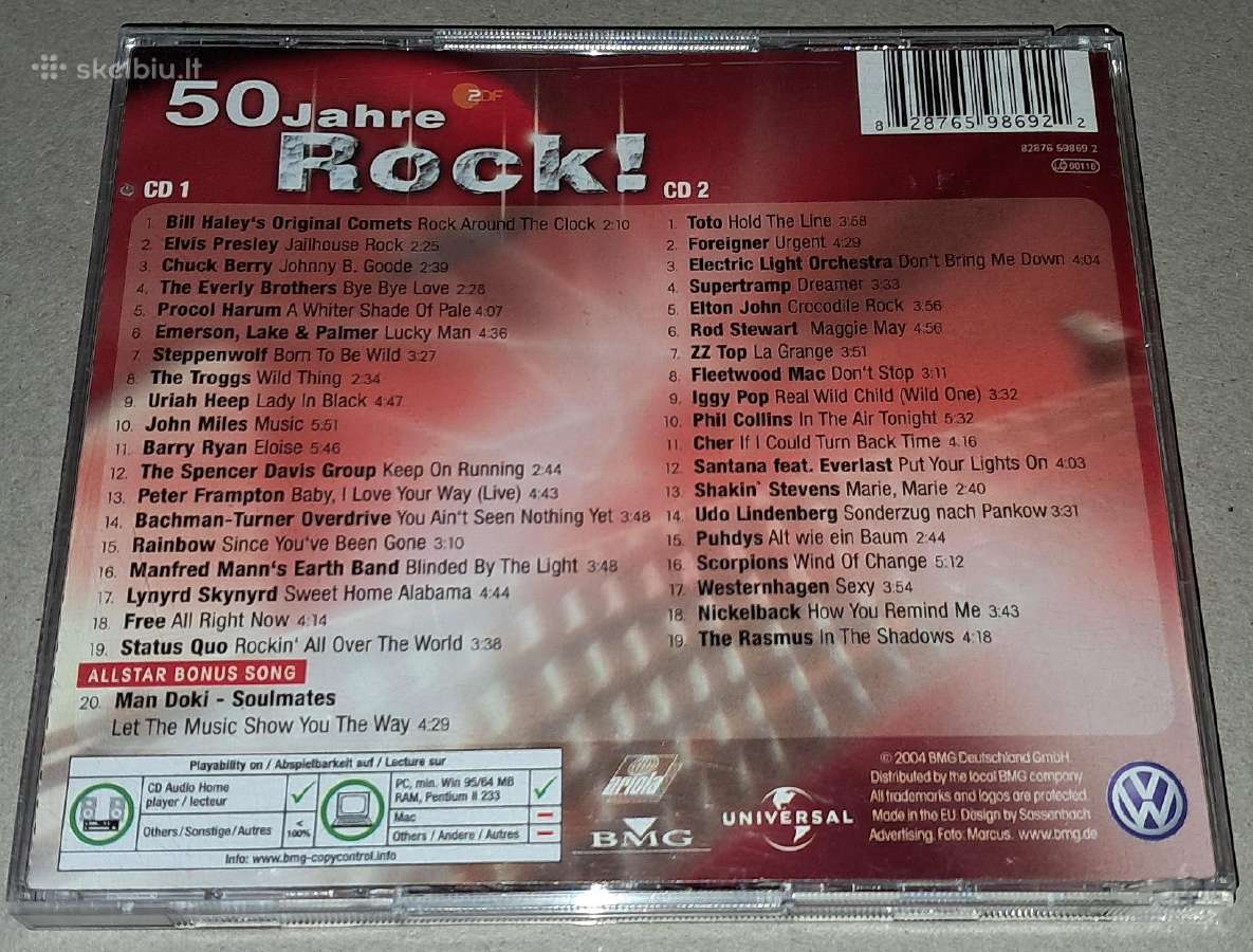50 Jahre Rock! (Audio CD) - nuotraukos Nr. 2
