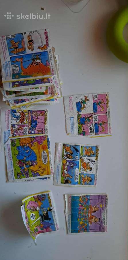Flintstones 1-50 Popieriukai
