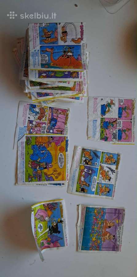 Flintstones 1-50 Popieriukai - nuotraukos Nr. 2