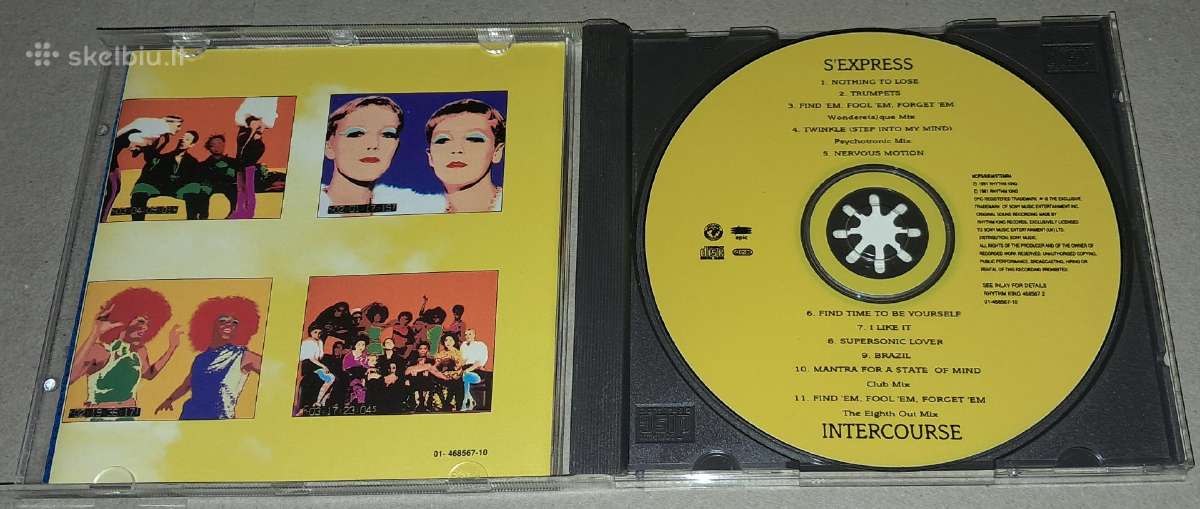 S'express – Intercourse (Audio CD) - nuotraukos Nr. 3