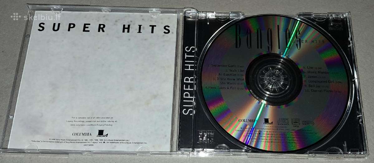 Bangles – Super Hits (Audio CD) - nuotraukos Nr. 3
