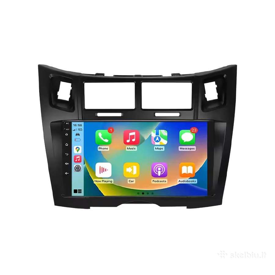 Toyota Yaris 2005-2017 android multimedija - nuotraukos Nr. 3