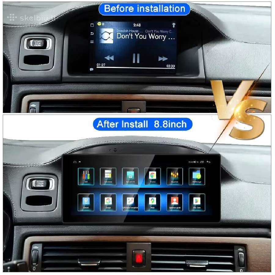 Parduodu Volvo S80 1998-2015 android multimediją - nuotraukos Nr. 4