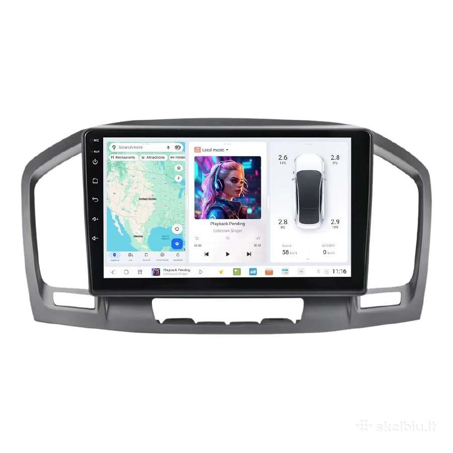 Opel Insignia 2008 - 2018 android multimedija