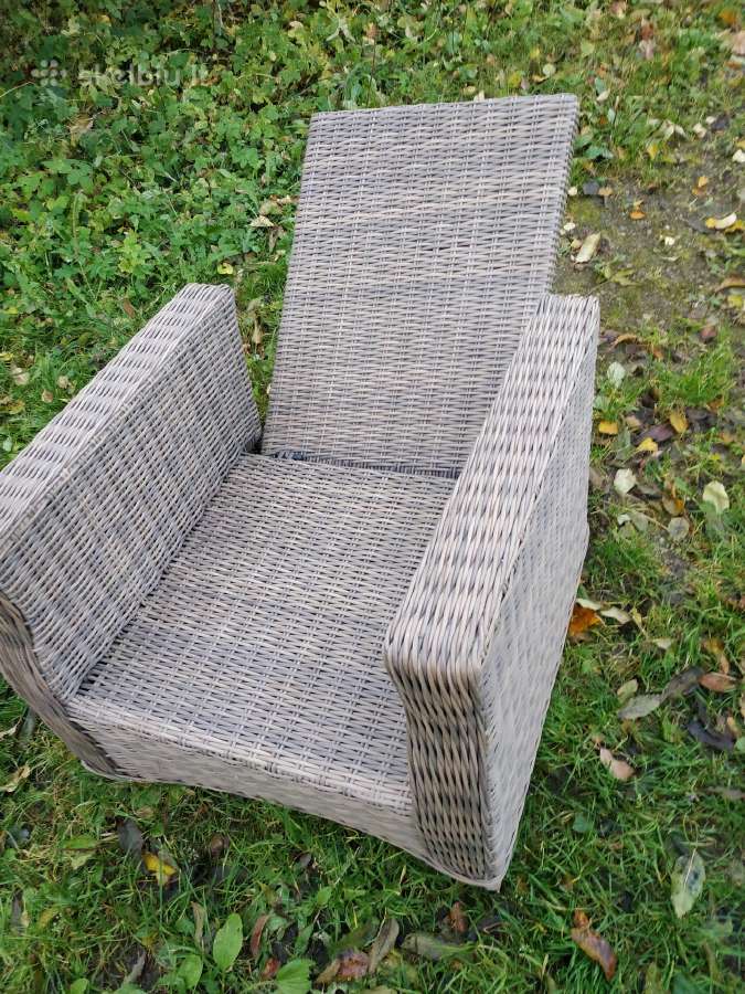 Atlošiama lauko kėdė kreslas sodo