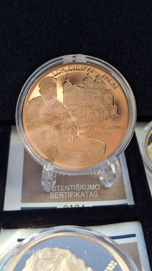 Monetaria medalių kolekcija - nuotraukos Nr. 4