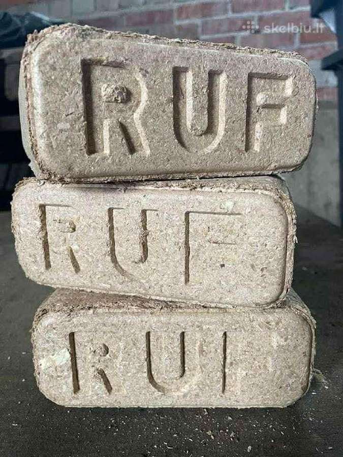 Ąžuolo Ruf_ Beržo Ruf_ Mišrūs Ruf briketai - nuotraukos Nr. 2