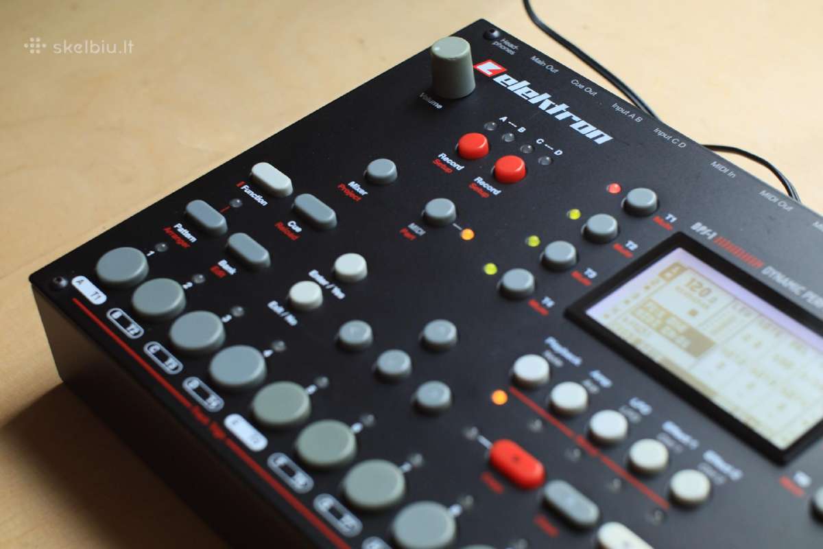 Elektron Octatrack mk1 sampleris sekvenseris