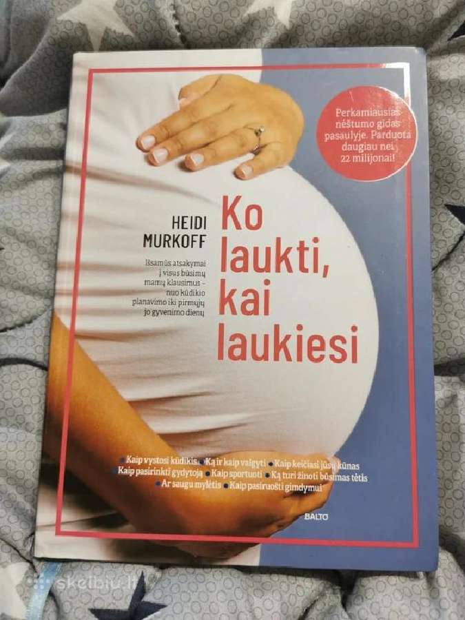 Ko Laukti, Kai Laukiesi. Perkamiausias nėštumo gid