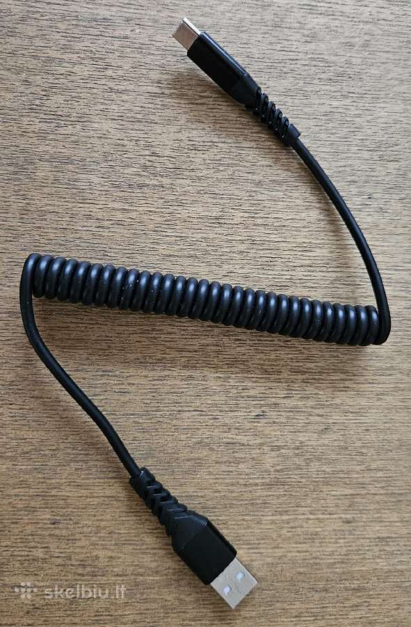 Laidas Usb/type C duomenų perdavimui + pakrovėjas - nuotraukos Nr. 2