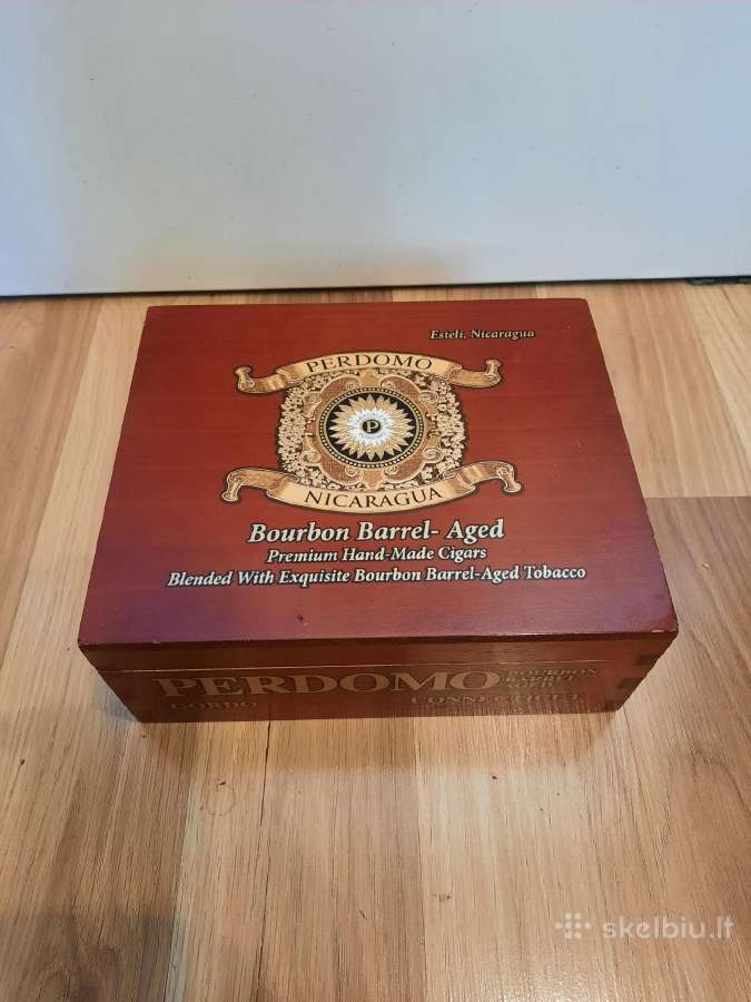99. Cigarų dėžė Perdomo Gordo Connecticut N3