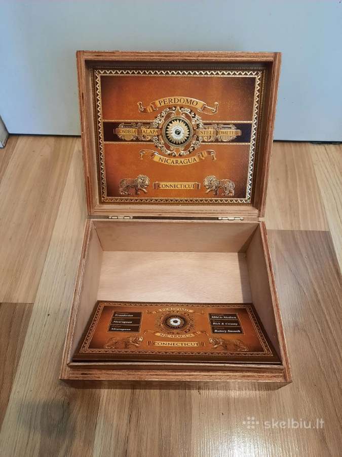 99. Cigarų dėžė Perdomo Gordo Connecticut N3 - nuotraukos Nr. 2