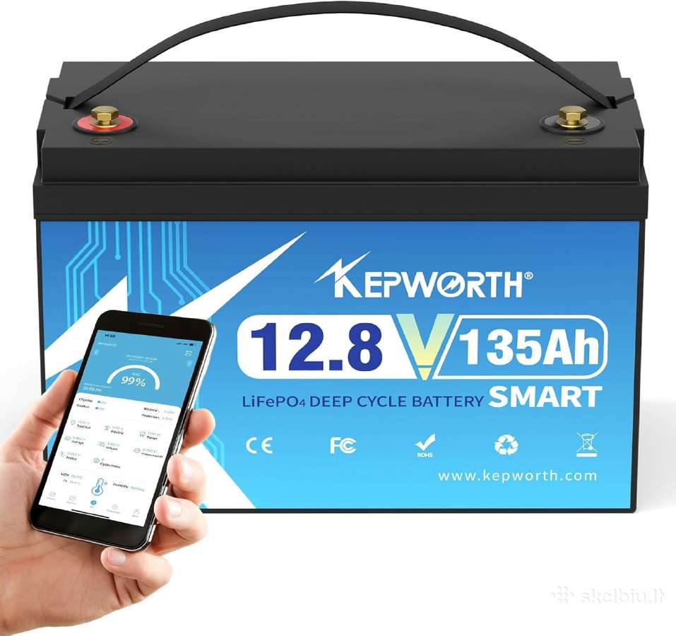 Kepworth Lifepo4 akumuliatoriai 12/24v 30-300ah - nuotraukos Nr. 11