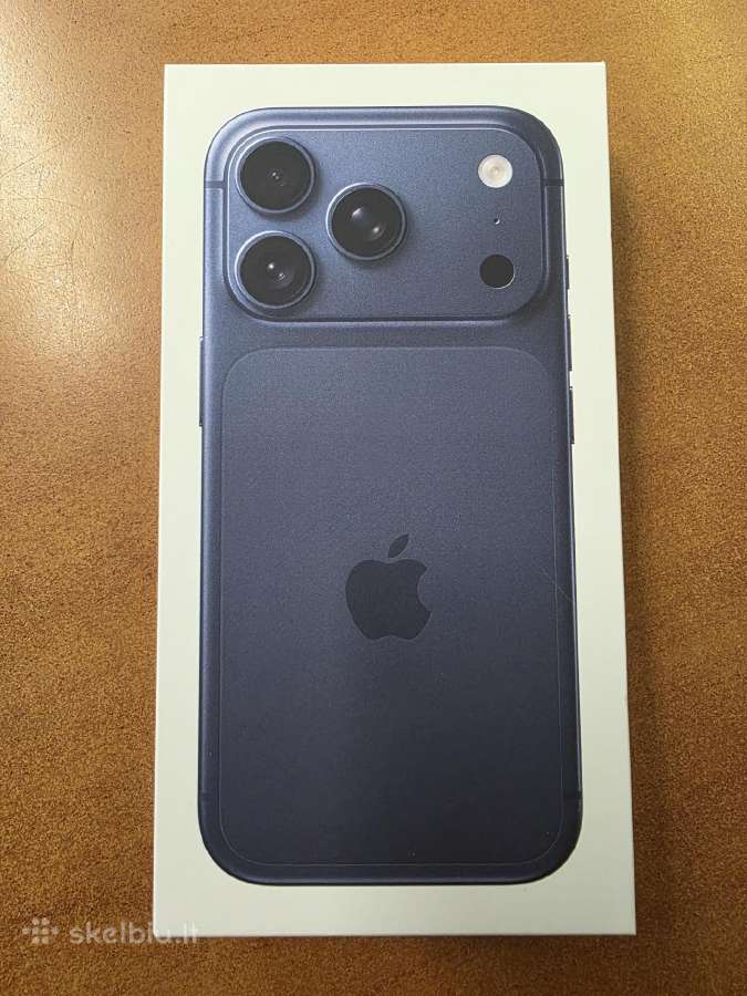 iPhone 17 Pro 256gb Deep Blue,silver naujas