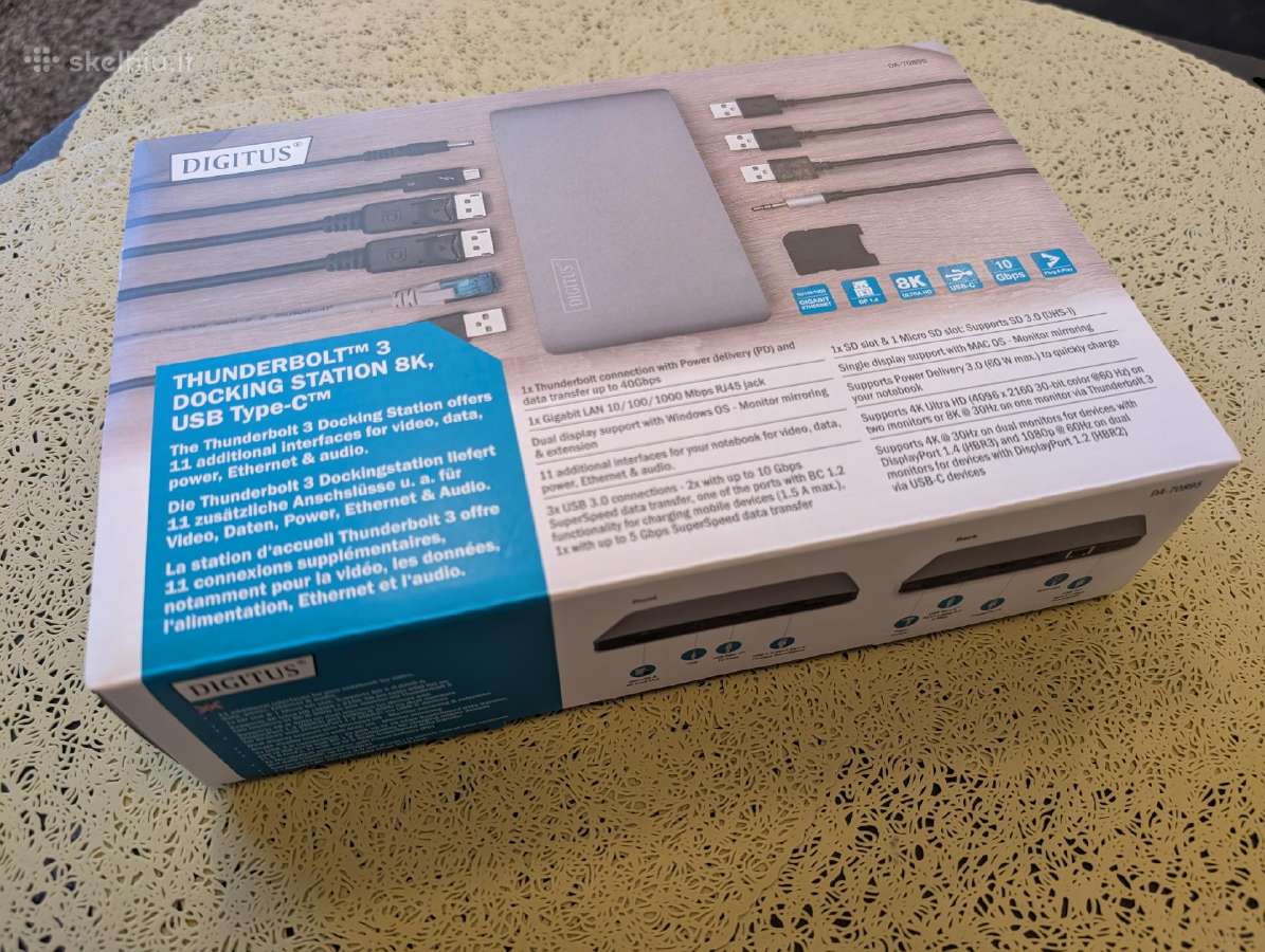 Digitus Thunderbolt 3 docking station
