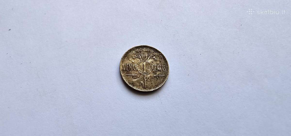 1925 1 centas