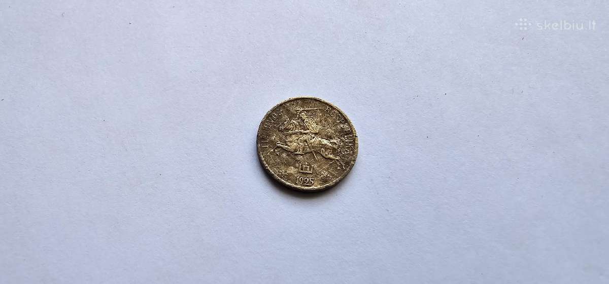 1925 1 centas - nuotraukos Nr. 2
