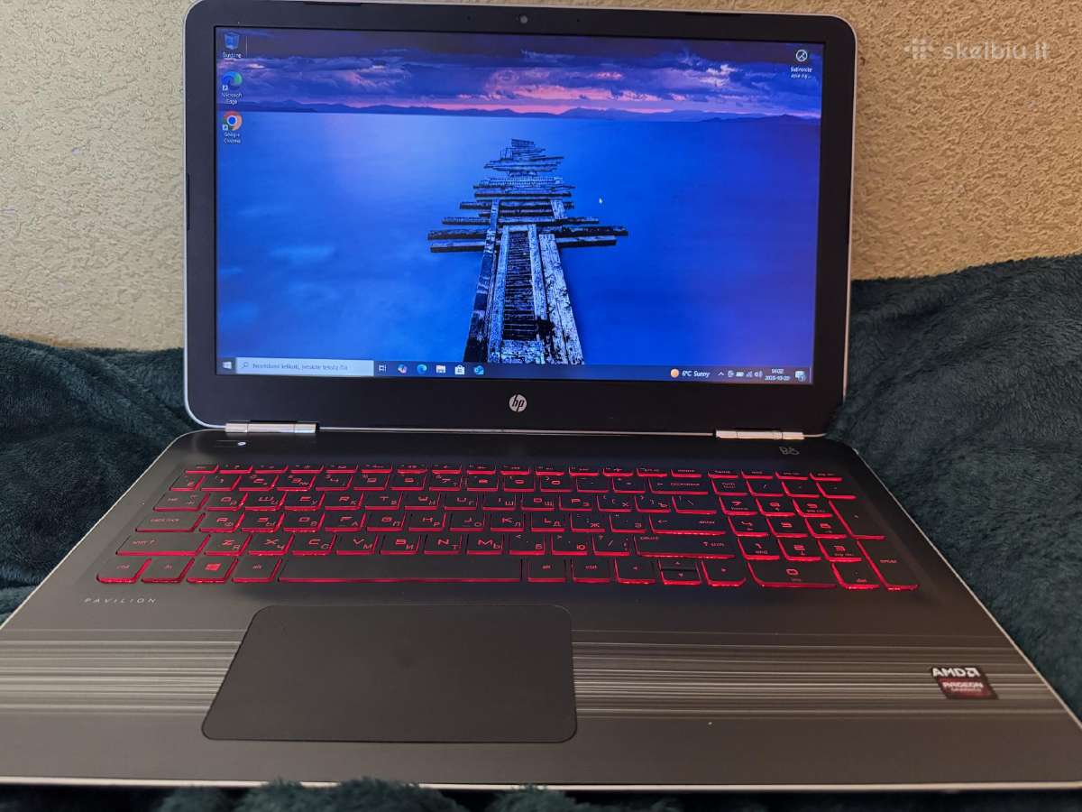 Hp pavilion nešiojamas kompiuteris