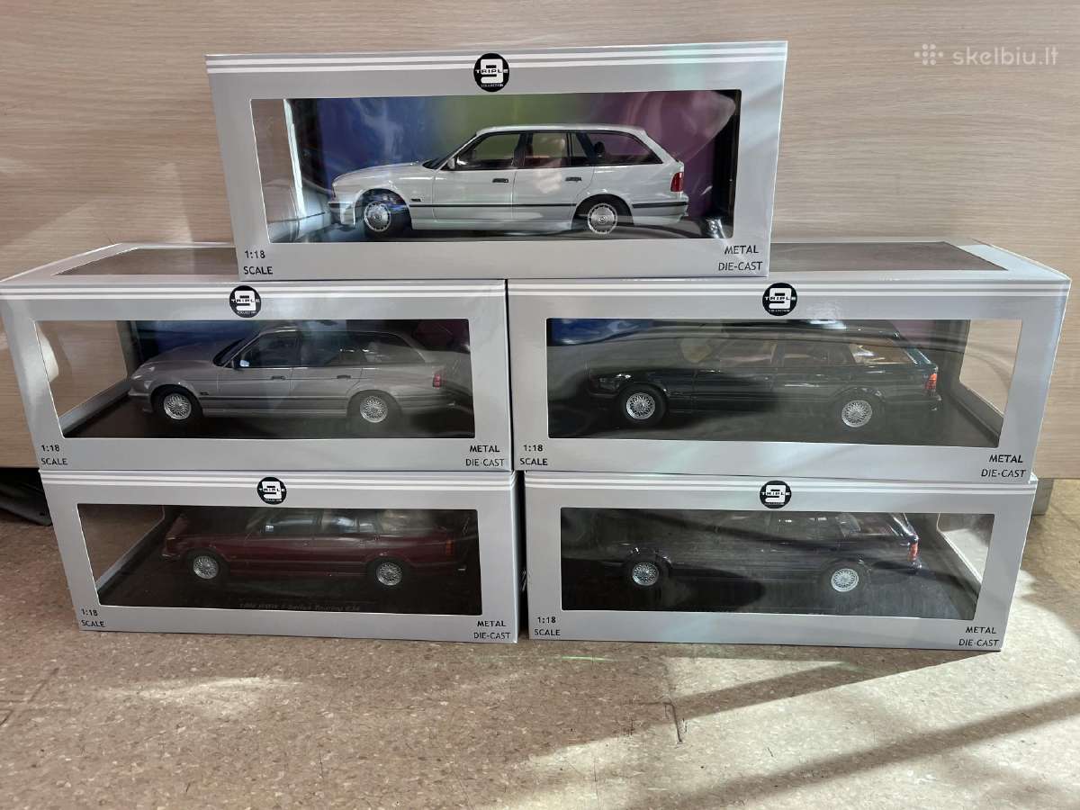Kolekciniai modeliukai-bmw 5-serijos E34