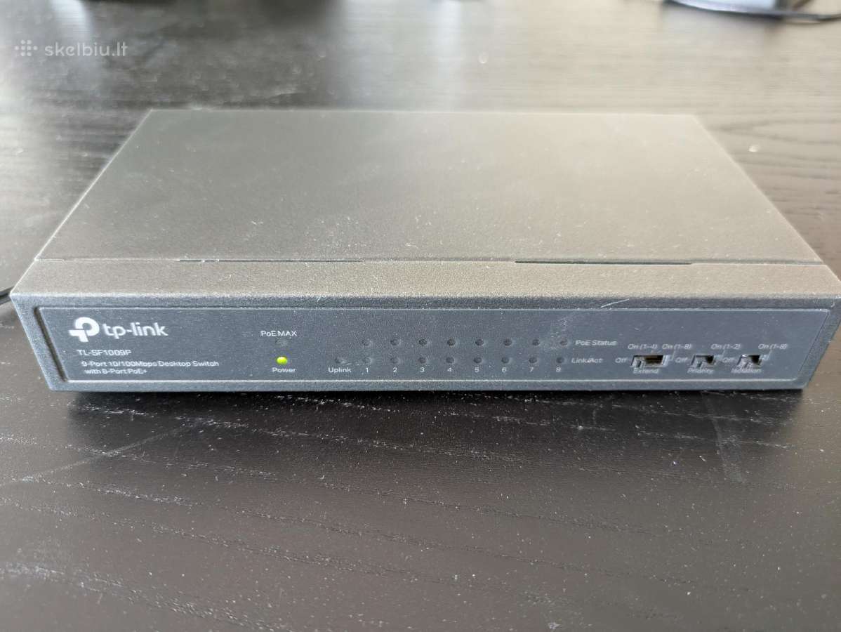 Poe switch Tp-link Tl-sf1009p
