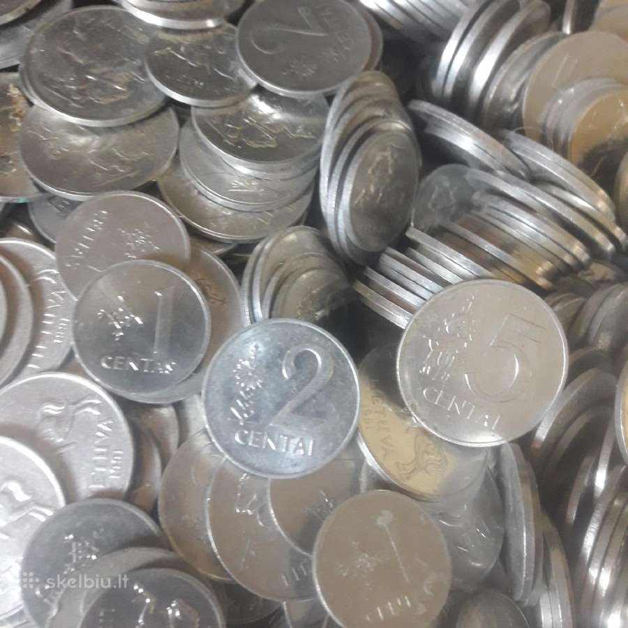 Parduodu litu ir centu monetas - nuotraukos Nr. 2