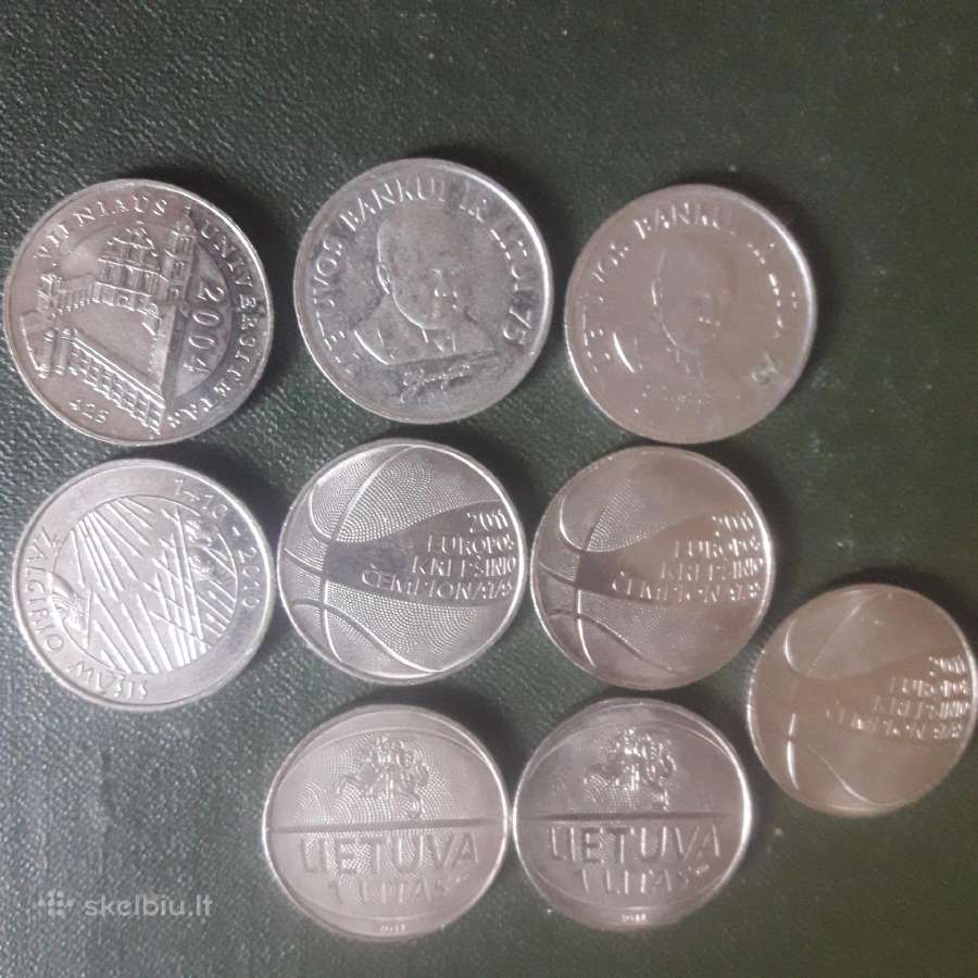 Parduodu litu ir centu monetas - nuotraukos Nr. 6