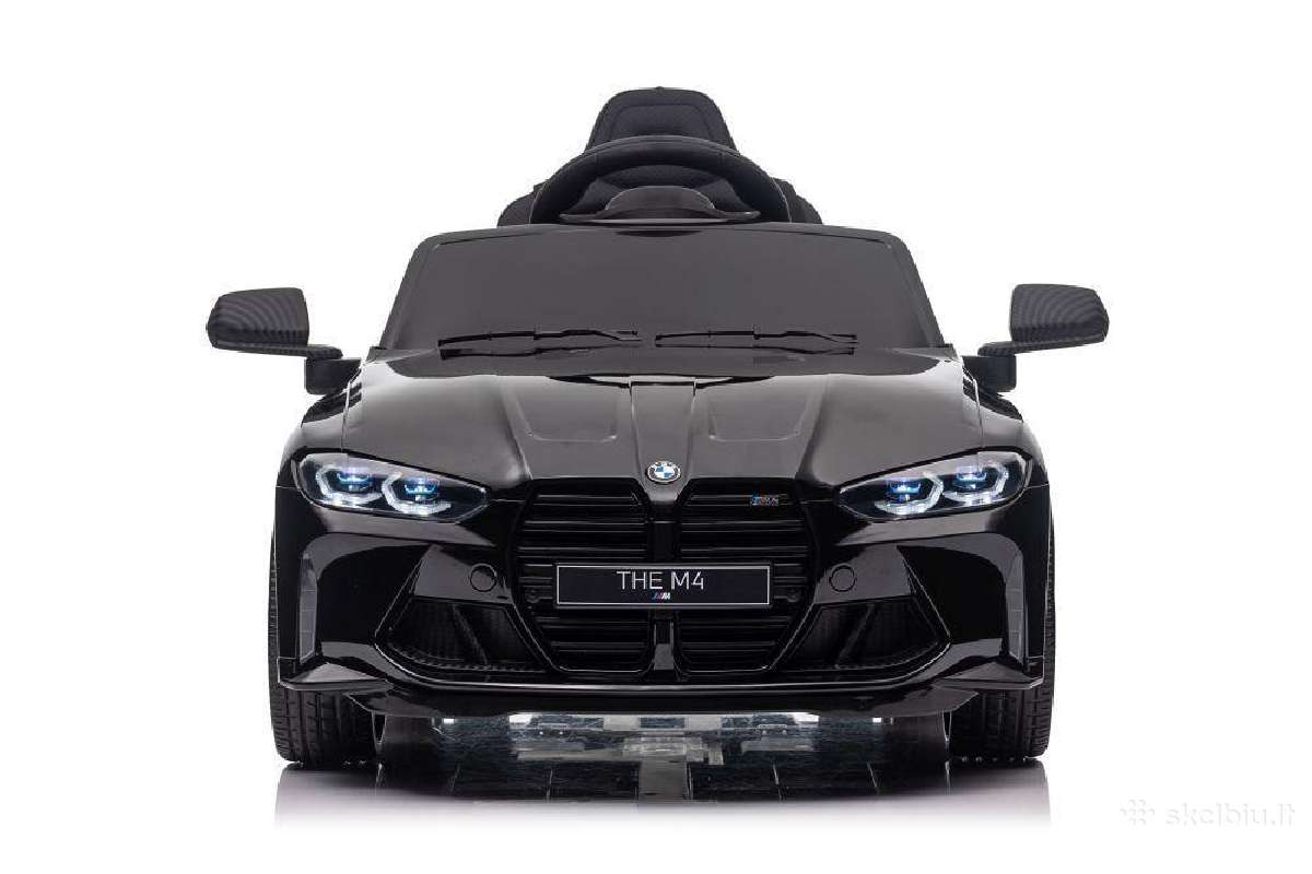 Vienvietis Elektromobilis Vaikams Bmw M4 12v 14ah - nuotraukos Nr. 8