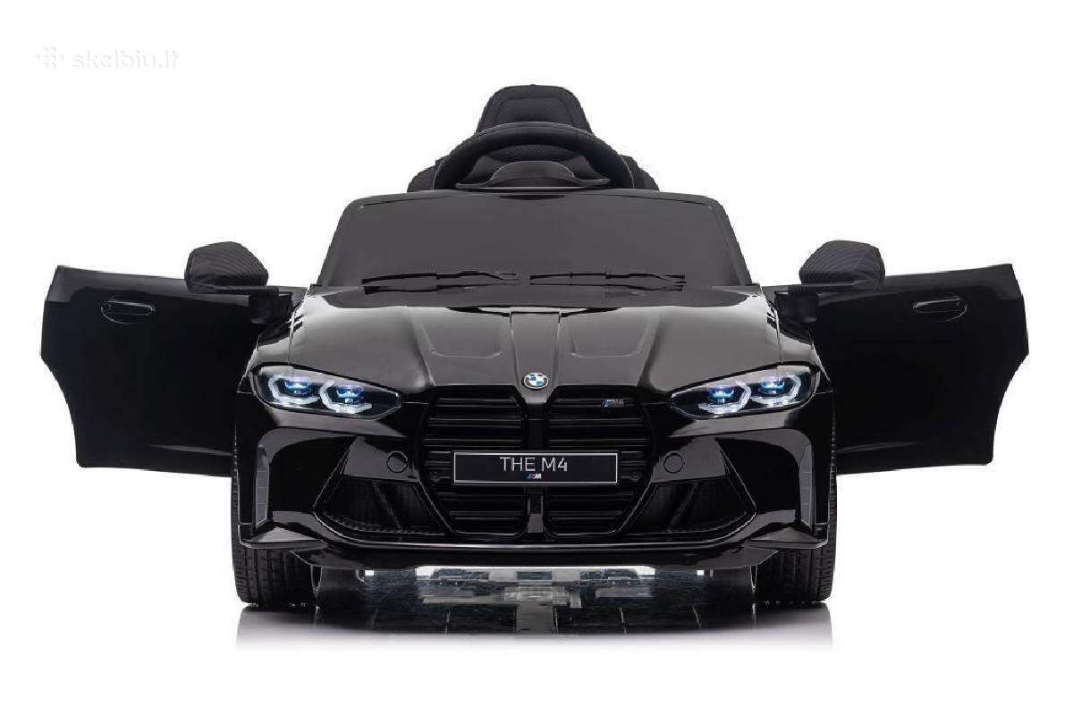 Vienvietis Elektromobilis Vaikams Bmw M4 12v 14ah - nuotraukos Nr. 9