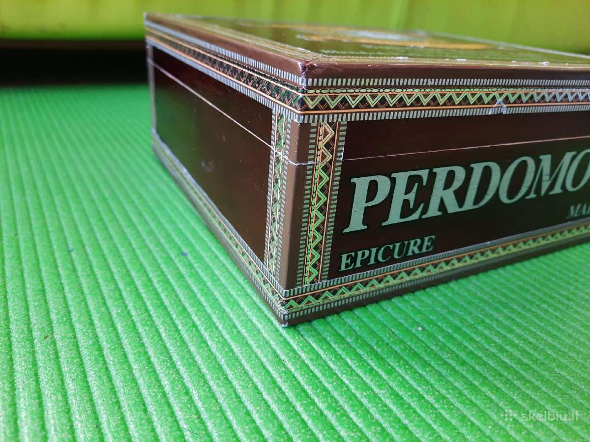 100. Cigarų dėžė Perdomo Bourbon Barrel Aged Madu - nuotraukos Nr. 5