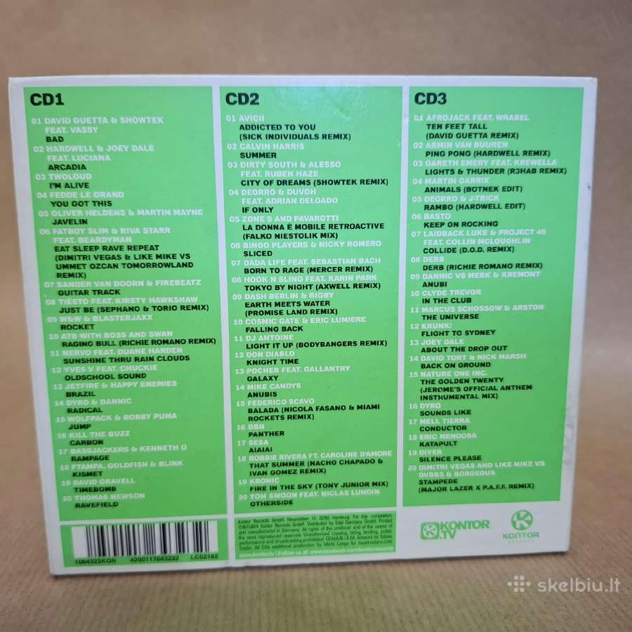 Kontor Festival Sounds - The Closing (3XCd) - nuotraukos Nr. 2