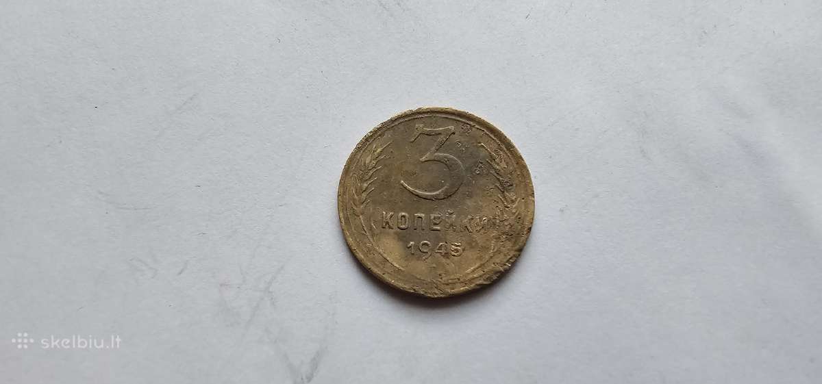 1945 3 kapeikos, reta