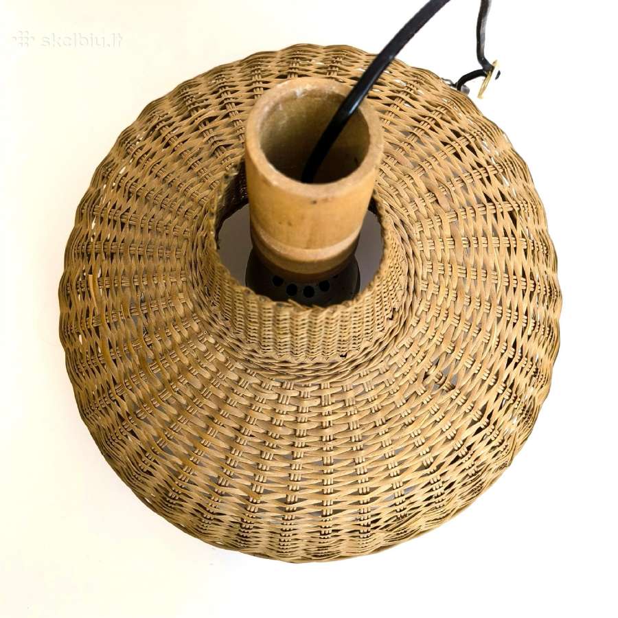 Senovinė pinta pakabinama lempa - nuotraukos Nr. 4