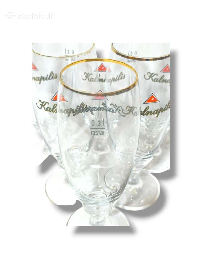 Aukštos kalnapilio alaus taurės 0,3 l - nuotraukos Nr. 4