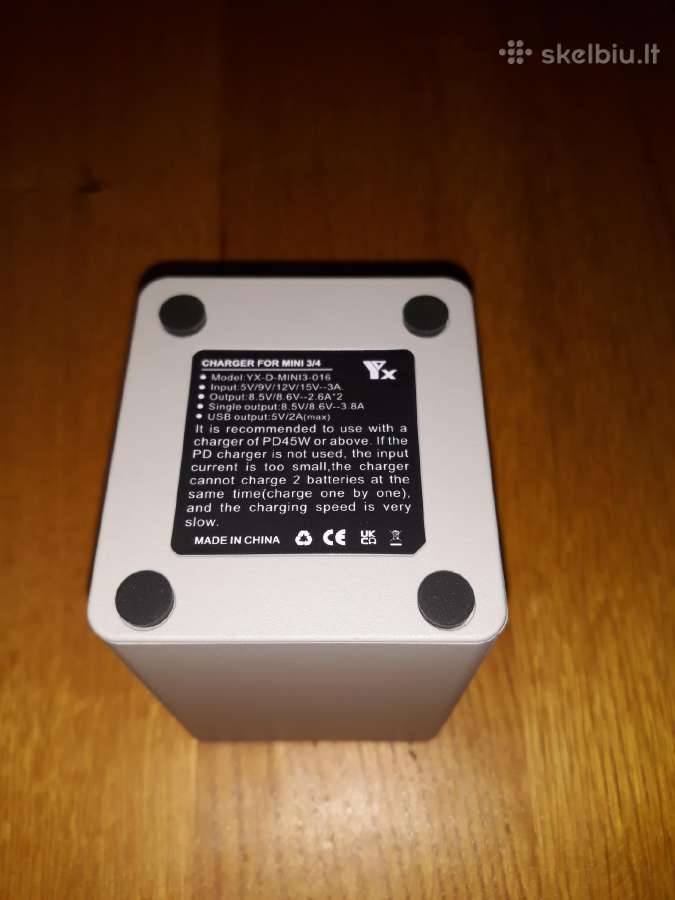 Drono Dji3/4 mini baterijų kroviklis - nuotraukos Nr. 3