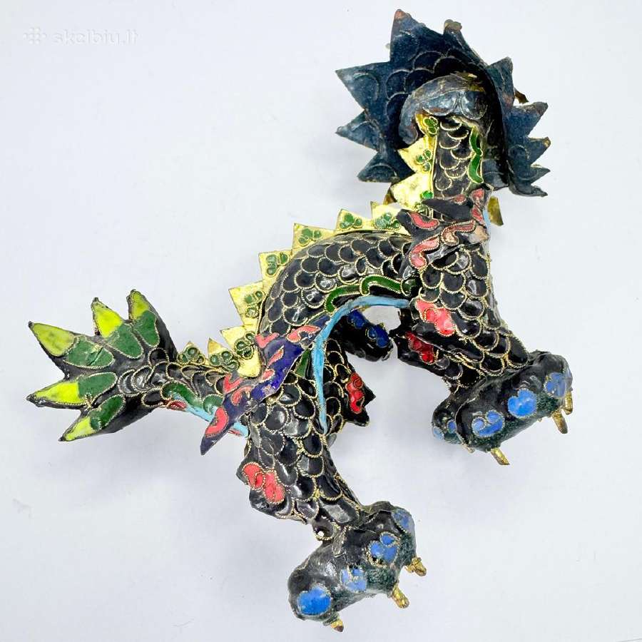 Cloisonne Chinese Dragon - nuotraukos Nr. 3