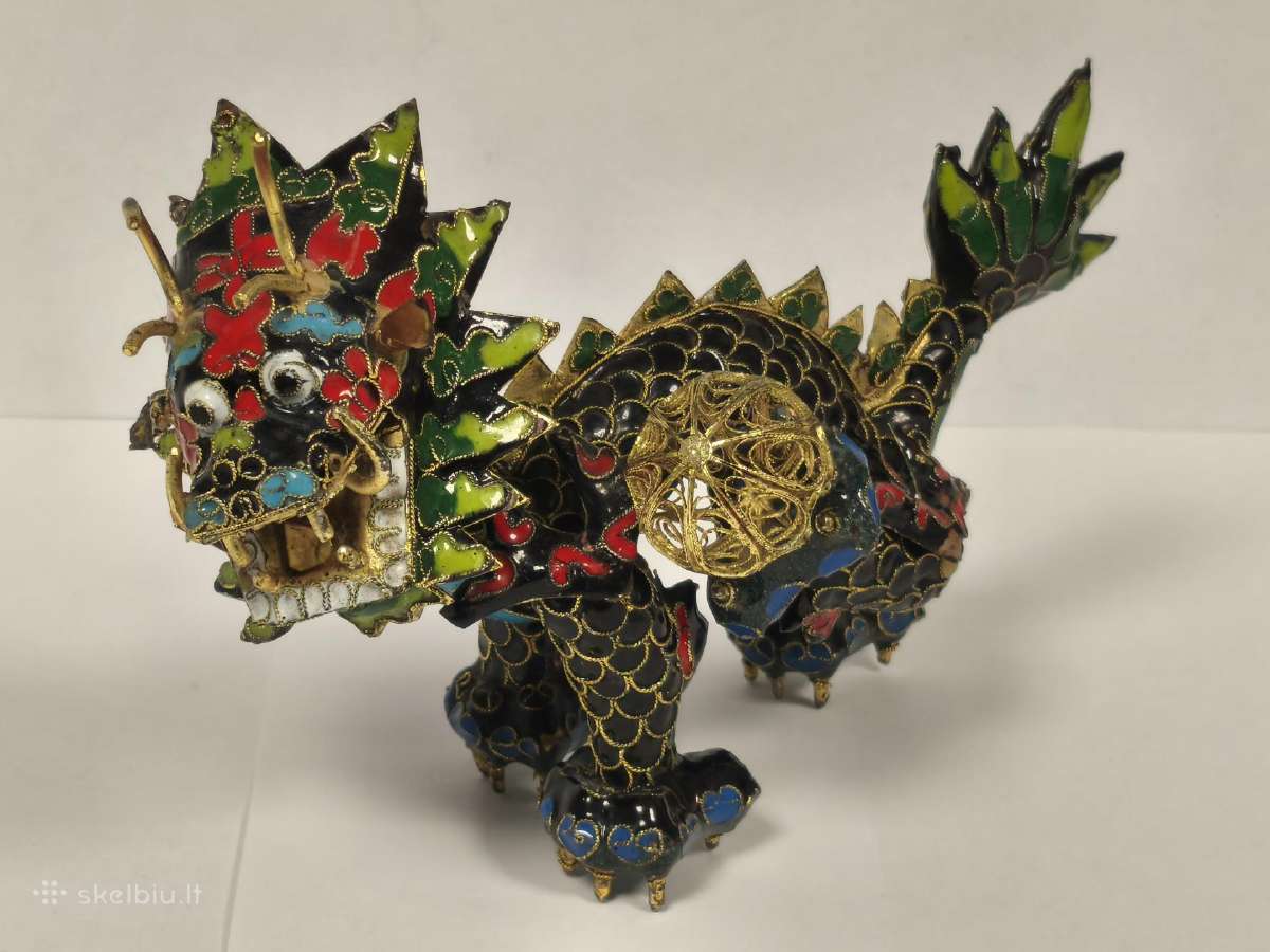 Cloisonne Chinese Dragon - nuotraukos Nr. 4