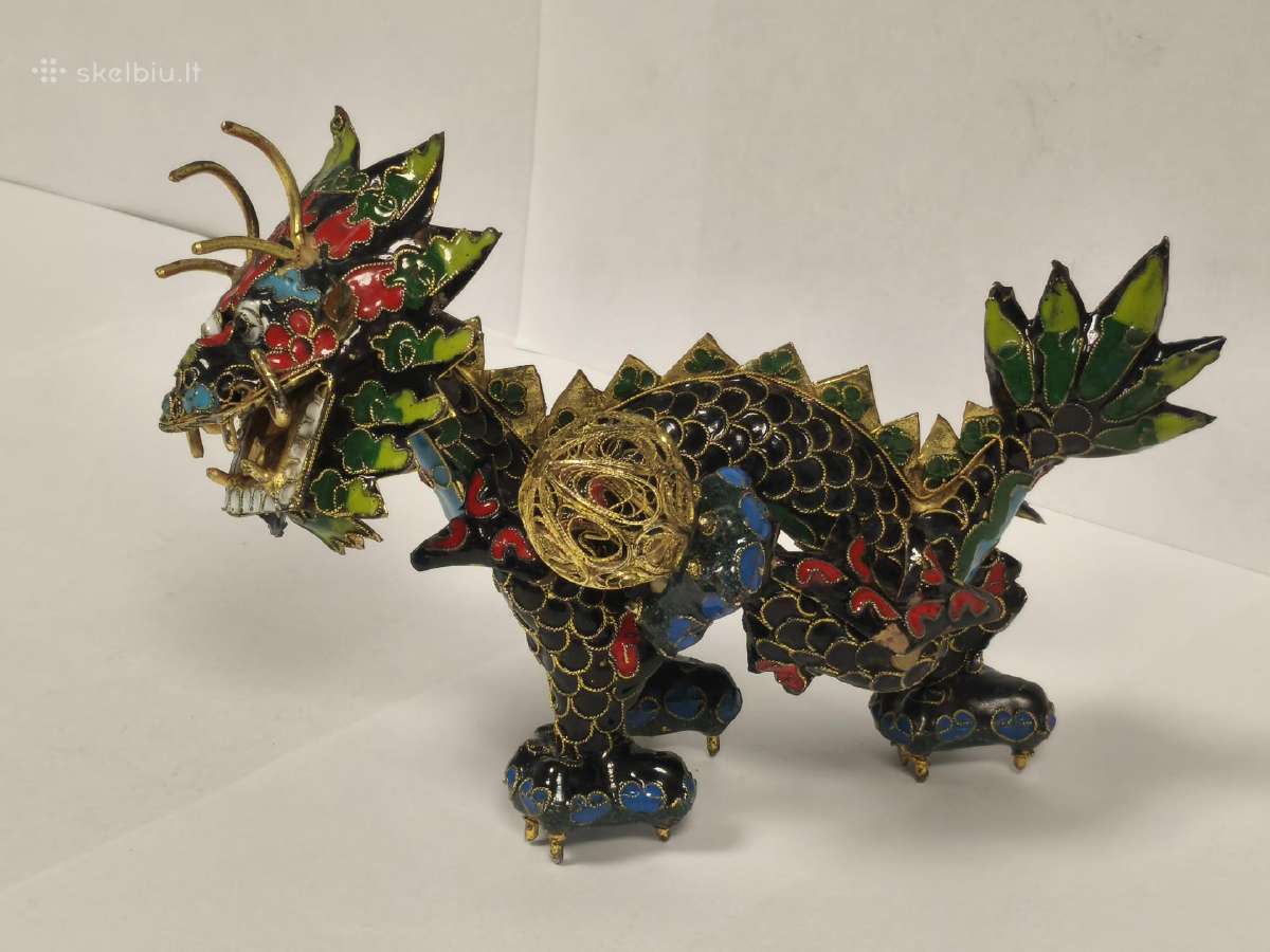 Cloisonne Chinese Dragon - nuotraukos Nr. 5